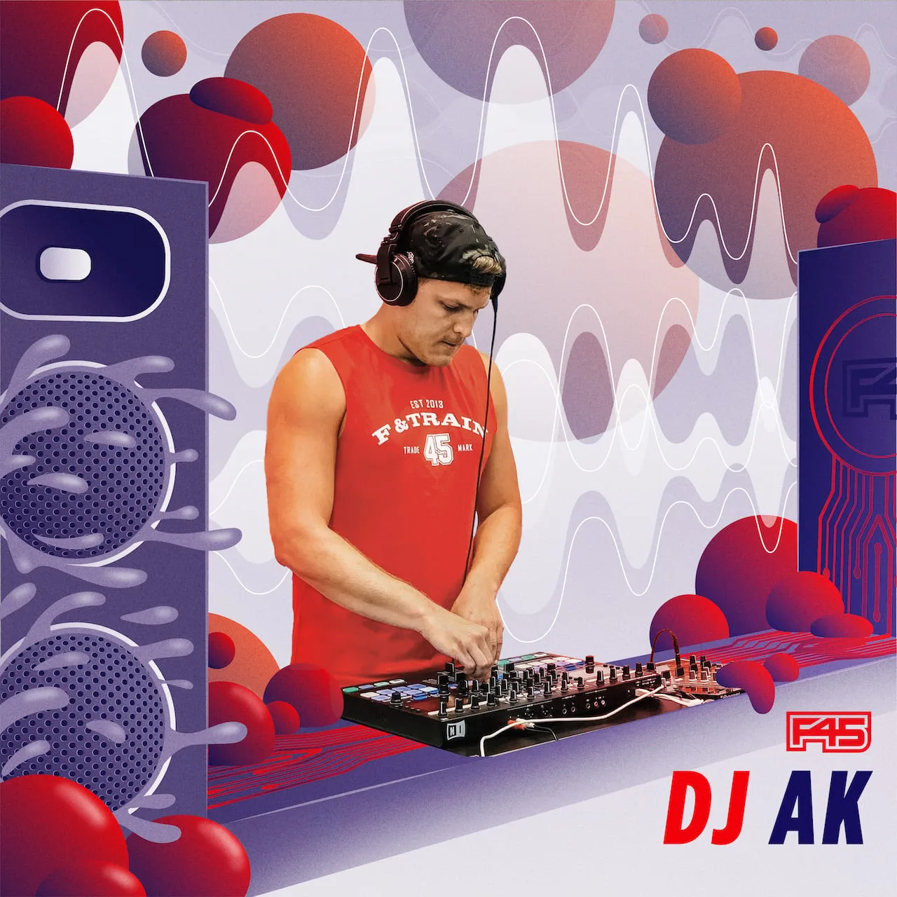 DJ AK illustration