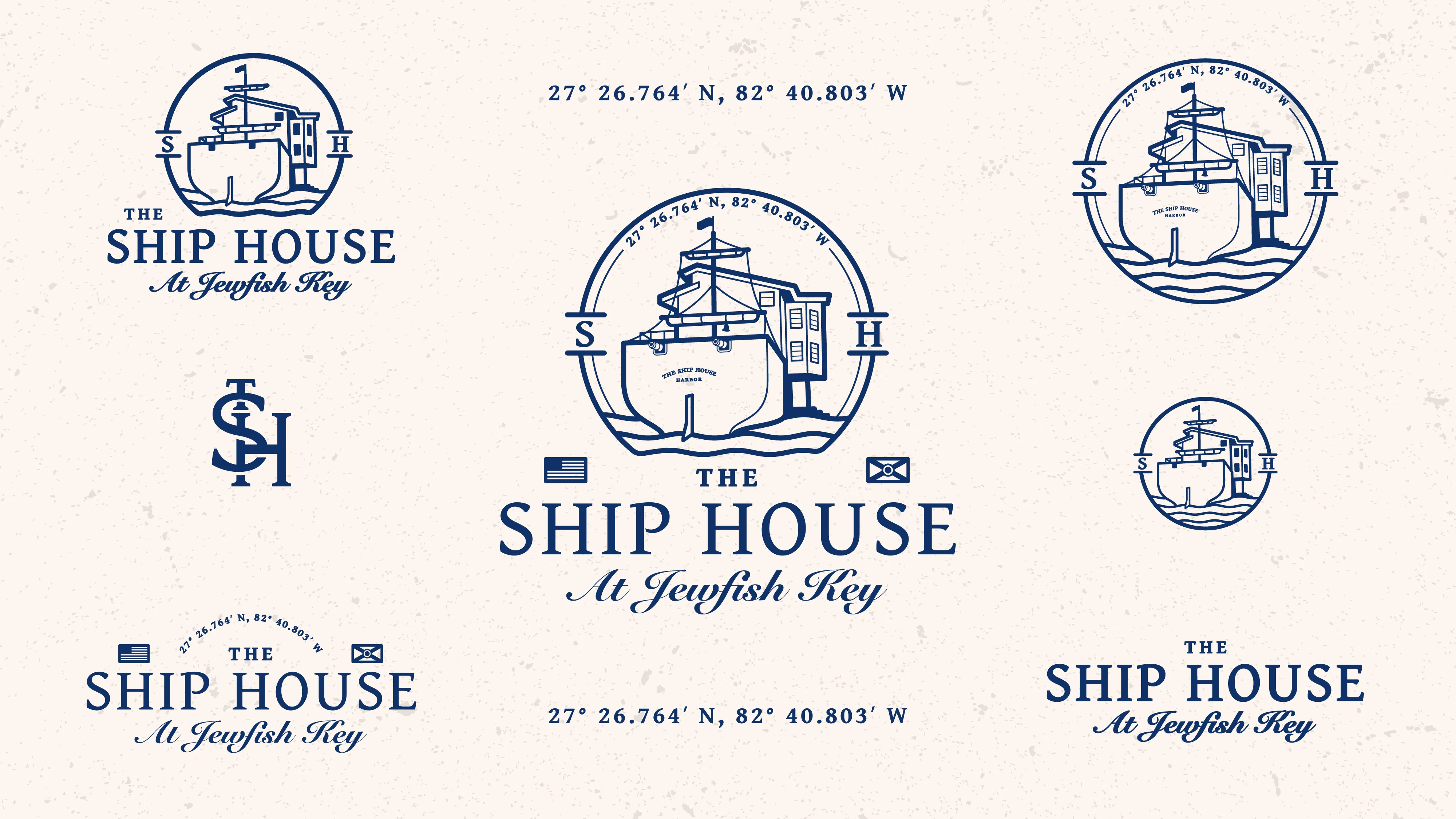 Ship House logo suite