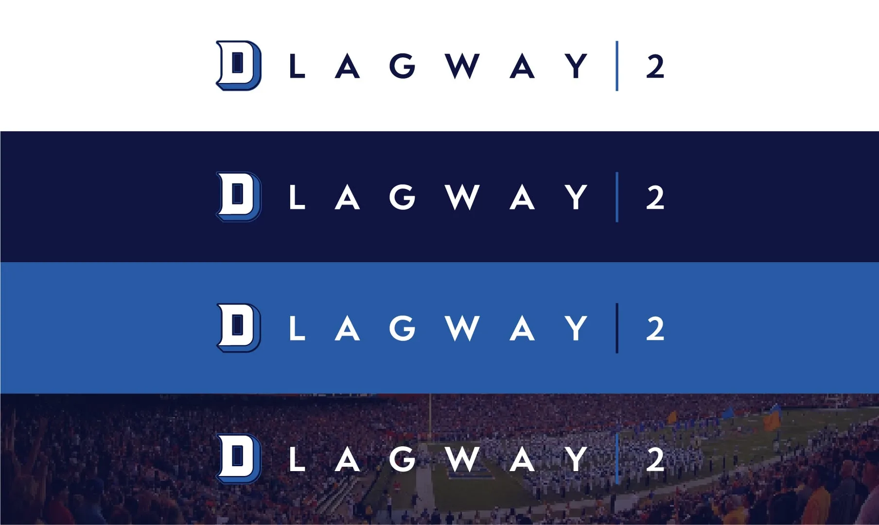 Lagway wordmark color variations