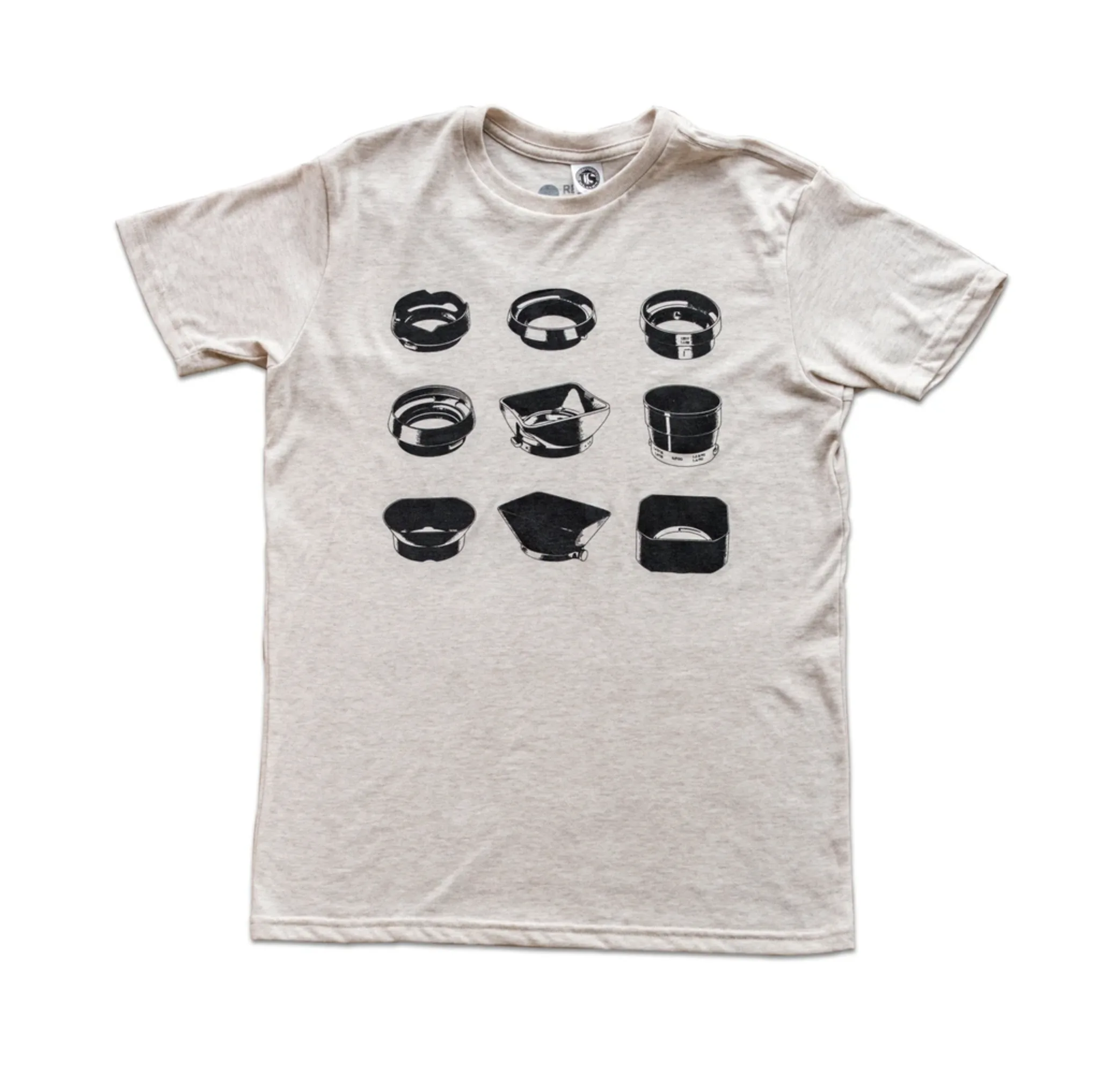 Lens hoods tee — flat