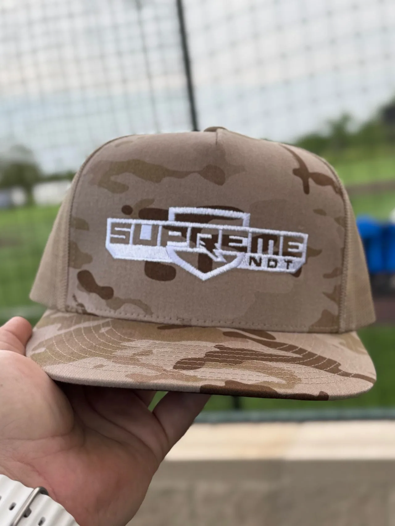 Supreme NDT branded cap